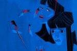 Illustration by Francesca Mahaney of a the Mima from Perfect Blue