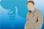 Illustration by Ellen Budell of the Netflix show Unsolved Mysteries