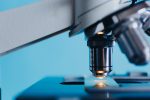 A microscope used by Biology majors in college