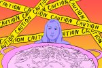 Illustration by Marlowe Pody for an article on Stephanie Soo