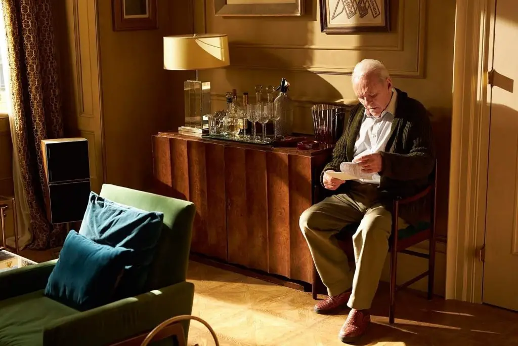 A photo of Anthony Hopkins in the new film The Father. (Image via Google Images)
