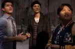 Tom Holland, Zendaya, and Jacob Batalon in 'Spider-Man: No Way Home'